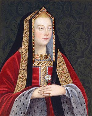 English: Double Portrait of Elizabeth of York ...