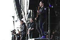 Fall Out Boy performing