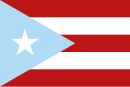 Oorspronklike Puerto Ricaanse vlagontwerp van 1892