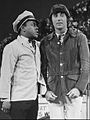 Flip Wilson y Joe Namath en 1972