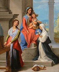 Madonna met Kind en de HH. Catharina van Siena en Cecilia, ca. 1602, Scottish National Gallery, Edinburgh