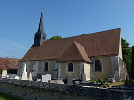 Graveron-Sémerville (Eure, Fr) église Saint-Barthélemy de Graveron.JPG