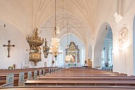 Interior da igreja de Hedemora