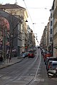 Blick von der Lechenfelder Straße zur Neustiftgasse