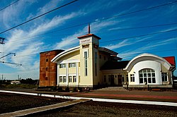 Kargat railway station