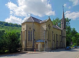 Église Sainte-Barbe i Lasauvage