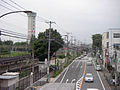 北府中駅と東芝府中工場