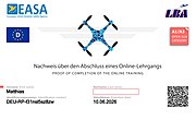 European drone licence (German version)