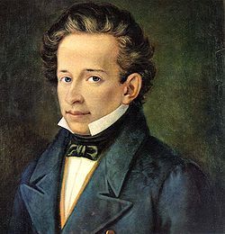 Stanislao Ferrazzi, Giacomo Leopardi, 1820.