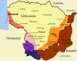 Lithuania territory 1939-1940