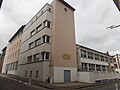 Vue depuis le 22 rue Isidore Lecerf (Elbeuf) Lycée Professionnel