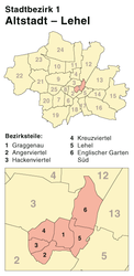 Altstadt-Lehel – Mappa