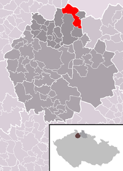 Mařenice – Mappa