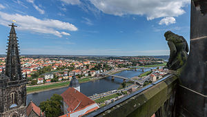 41. Platz: NoRud mit Blick von der Turmplattform des Meißner Doms