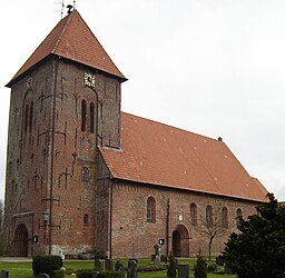 Kyrka i Mildstedt.
