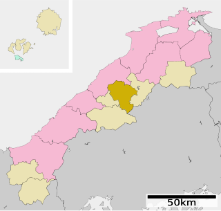 美郷町 (島根県)位置図