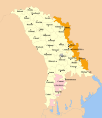 Arrondissementen van Moldavië