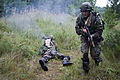 Moldovan forces during the Rapid Trident 2011.