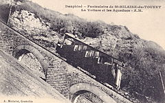 Funiculaire de St-Hilaire du Touvet - La Voiture et les Aqueducs