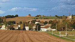 Skyline of Montignac-de-Lauzun