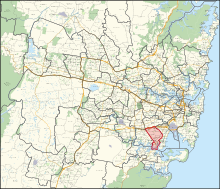 NSW Electoral District 2023 - Kogarah.svg