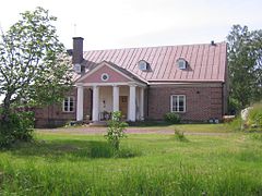 Nedergårds enRågetsböle (Åland), desde 1926 es una de las villas clasicistas de Sonck