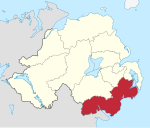 Newry, Mourne and Down district in Northern Ireland.svg