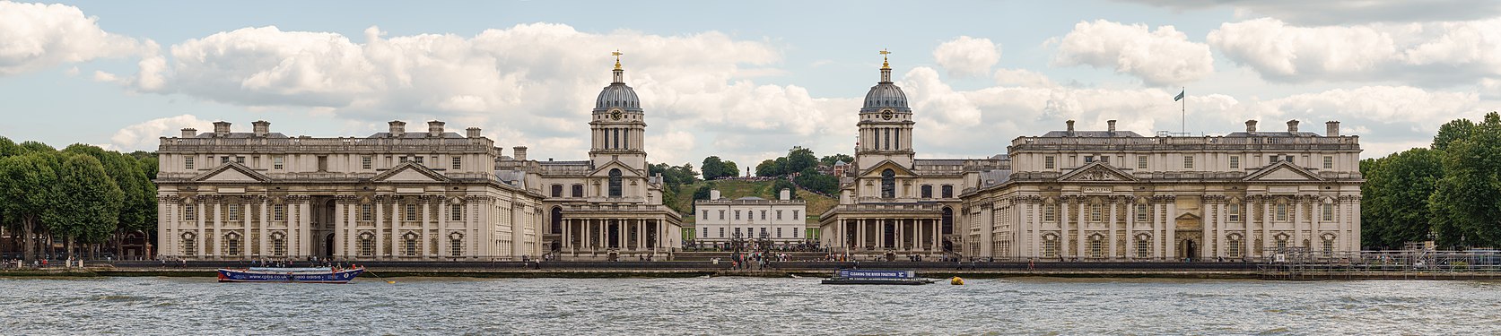 Old Royal Naval College viewed from across the Thames (created by Colin; nominated by Bammesk)