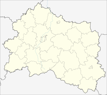Location map Rusiye Oröl vilâyeti