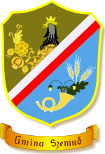 Herb gminy Szemud, opracowany przez Bolesława Borka