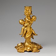 Candelabro de Juste-Aurèle Meissonnier (1745), Metropolitan Museum, Nueva York