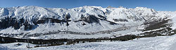 Panoramatický pohled na Livigno