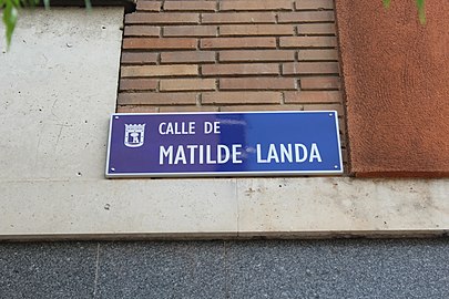 Matilde Landa Kalea, Madril