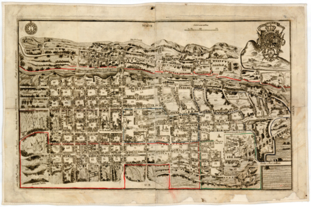 План города 1769 года