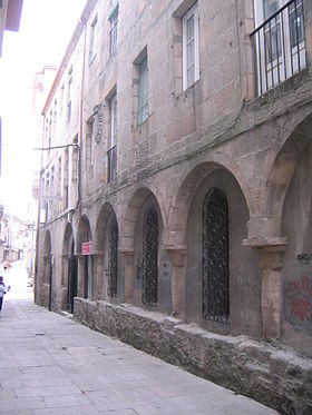 Couvent dorothéen de Pontevedra, désormais connu sous le nom de Sanctuaire des Apparitions, dans lequel sœur Lucie de Fátima a vécu et reçu des apparitions mariales.