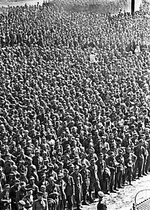 German prisoners of war being paraded through Moscow RIAN archive 129359 German prisoners-of-war in Moscow.jpg