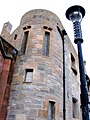 Close up of the stair tower