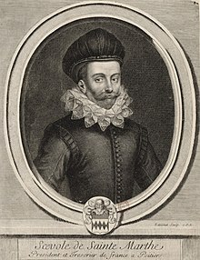 Portrait of Scévole de Sainte-Marthe