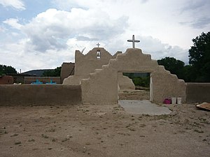 Crkva sv. Lovre iz Picurís (San Lorenzo de Picurís) u Picuris Pueblu.