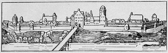 Ansicht von Dresden 1529