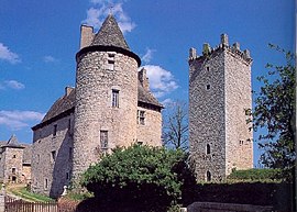 The chateau in Sénergues