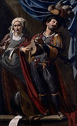 Két zenész 1616–1625 között (Spencer Művészeti Múzeum)