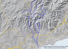 Hidrografia torrent de l'Aguilera (Baix Penedès -Tarragonès)