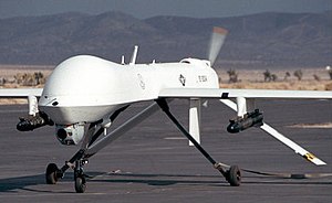 MQ-1L Predator UAV armed with AGM-114 Hellfire...