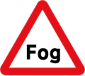 Foggy conditions may exist (1975–1994)