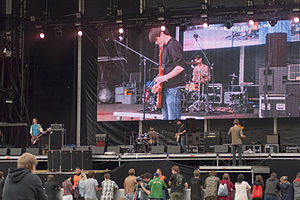 Zespół Magnifcent Muttely podczas festiwalu Ursynalia 2013