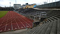 Ståtribune og klubhus på Vejle Atletikstadion