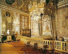 Versailles Queen Chamber gold interior