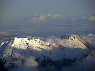 O Nevado del Huila, en Colombia, con 5750 msnm.