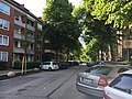 Von-Graffen-Straße, Blick von der Borgfelder Straße